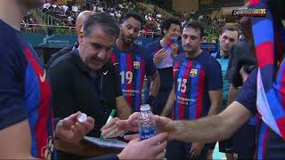 IHF Super Globe 2022. FINAL. S.C. Magdeburgo vs. Barça